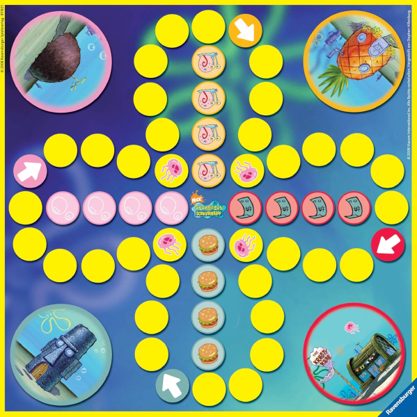 Ravensburger 23273 - SpongeBob Pachisi - Mitbringspiel