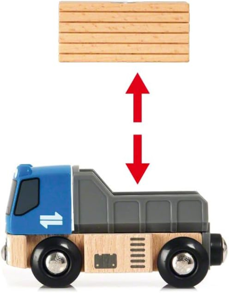 BRIO World 33878 - Starterset Güterzug mit Kran