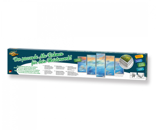 Schipper 605280901 MNZ - Alurahmen Polyptychon Silber