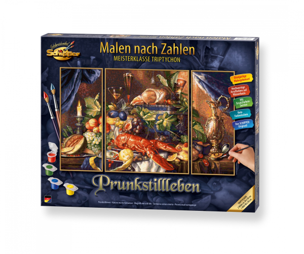 Schipper 609260864 - MNZ Prunkstillleben (Triptychon)