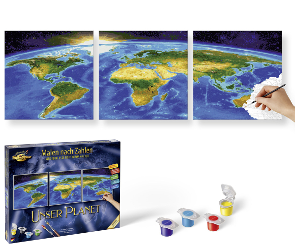 Schipper 609470855 MNZ - Unser Planet (Tripthychon)