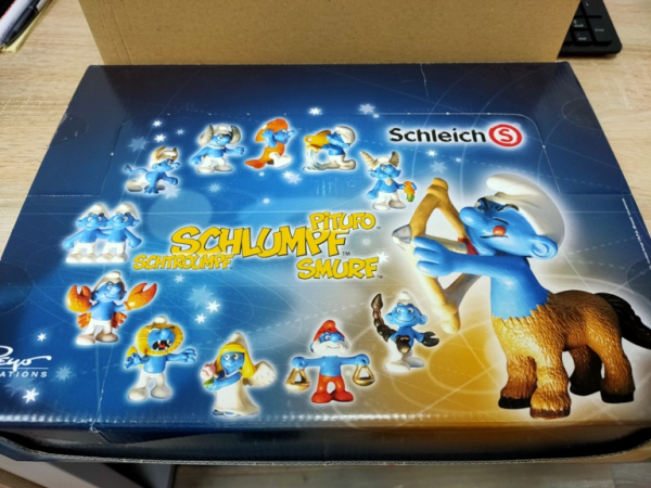 Schleich 20899 - Verkaufsdisplay 36x Schlümpfe Sternzeichen