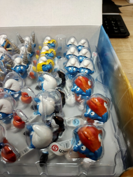 Schleich 20899 - Verkaufsdisplay 36x Schlümpfe Sternzeichen