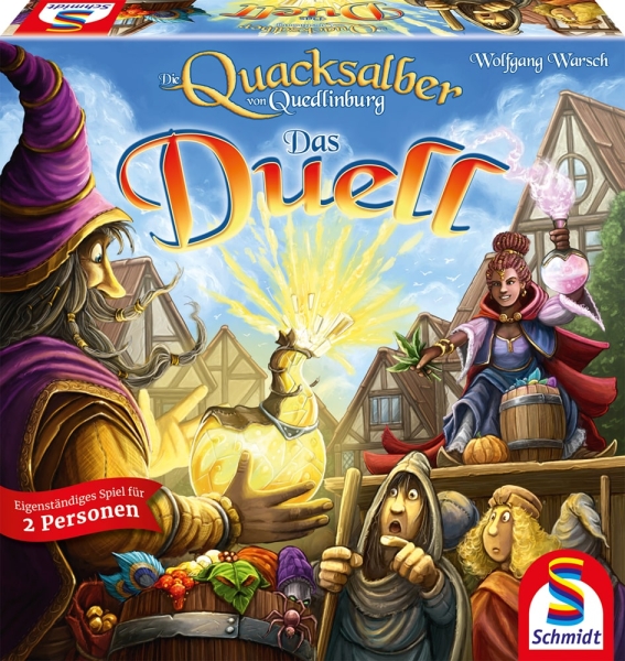 Schmidt Spiele 49447 - Die Quacksalber von Quedlinburg – Das Duell, Familienspiel