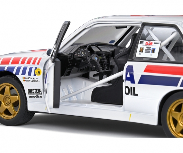 Solido 421182080 - 1:18 BMW M3 (E30) FINA Gr. A #18 Rally Montecarlo 1989 Marc Duez - Alain Lopes