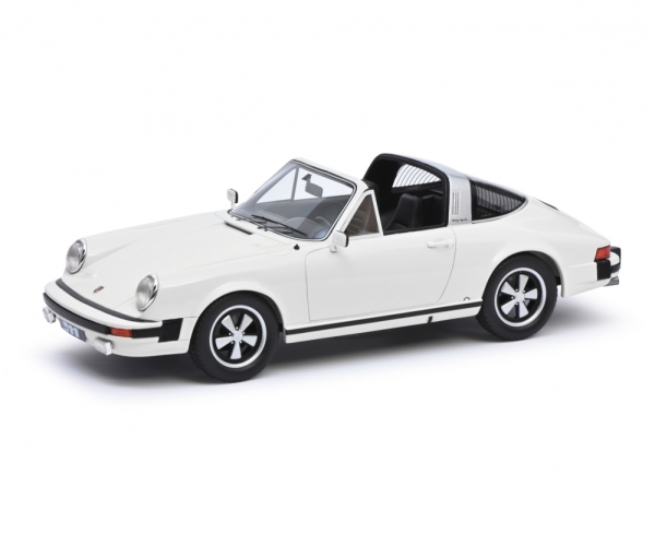 Schuco 450025700 – 1:18 Porsche 911 Targa weiß