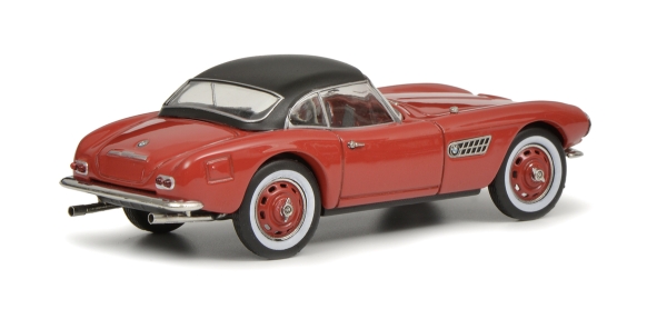 Schuco 450218600 - 1:43 BMW 507, rot/schwarz