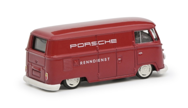 Schuco 452026800 – 1:64 VW T1 Lowrider Porsche rot