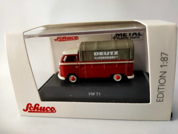 Schuco 452641000 - 1:87 Volkswagen T1b Deutz Kundendienst