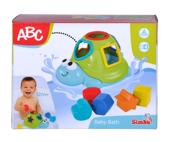Simba 104010027 – ABC Schwimmende Sortierschildkröte