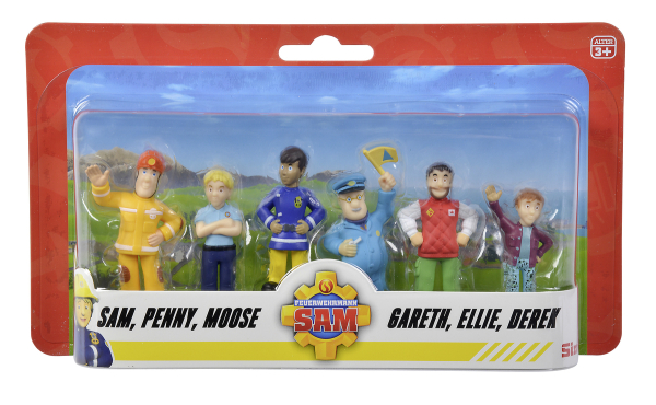 Simba 109252538 - Sam Figuren Set 6 Stück