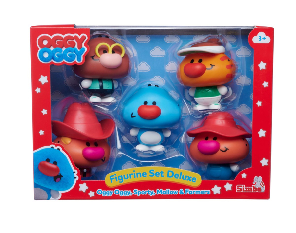 Simba 109356134 - OGGY OGGY Figurenset Deluxe
