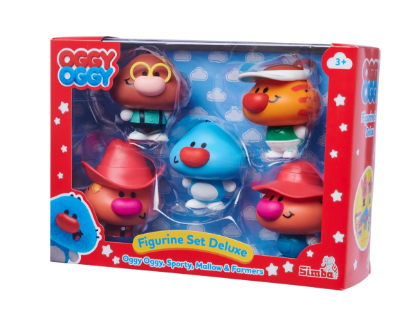 Simba 109356134 - OGGY OGGY Figurenset Deluxe