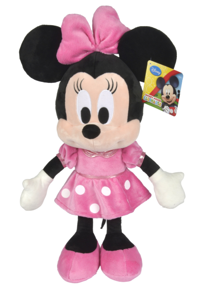 Simba 6315873048 - Disney Mickey Mouse Clubhouse, Plüsch Minnie Premiere ca. 50 cm