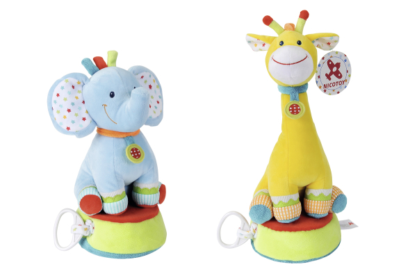 Nicotoy 6305792276 - Baby Spieluhr, 2-fach sortiert