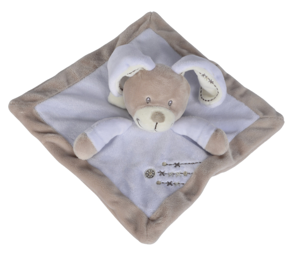 Nicotoy 6305793529 - Baby Schmusetuch Cuddles, 4-fach sortiert