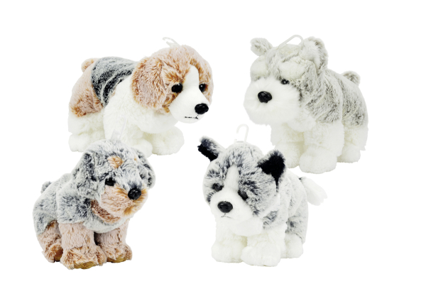 Nicotoy 6305834688 - Plüschhund ca. 20 cm, farblich sortiert