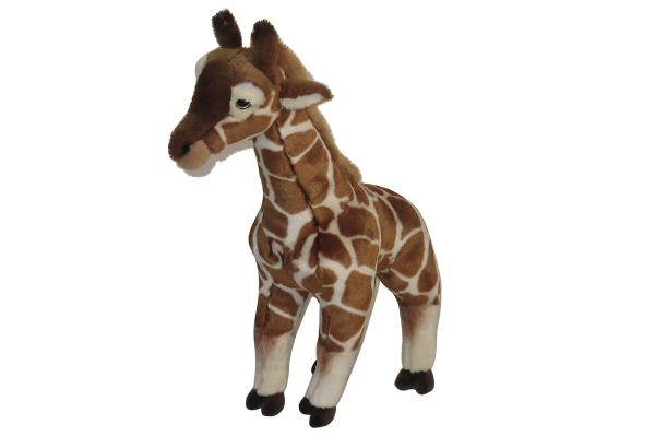 Nicotoy 6305850036 - Plüsch Giraffe stehend, ca.35 cm