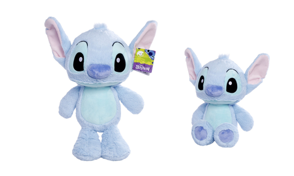 Simba 6315870029 Disney Flopsies Stitch blau, ca. 25 cm