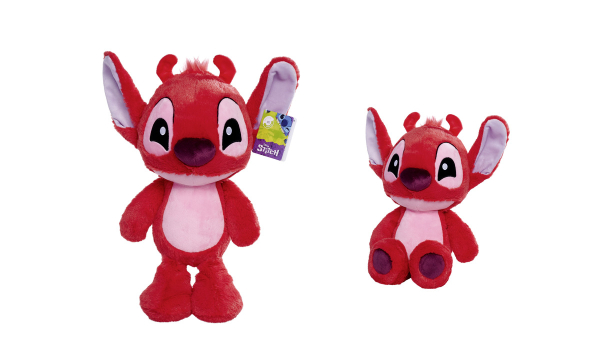 Simba 6315870031 - Disney Flopsies Leroy rot, ca. 25cm