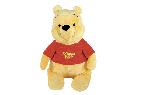 Simba 6315872661 - Disney Winnie the Pooh Basic, Winnie Puuh, Plüsch ca. 80 cm