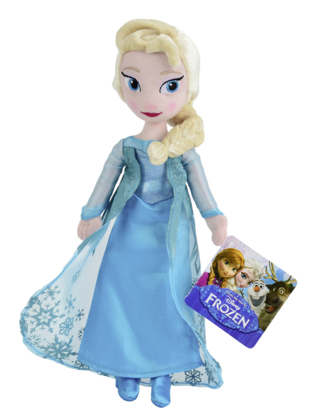 Simba 6315873187 - Disney Frozen, Plüsch Elsa ca. 25 cm