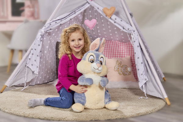 Simba 6315876186 - Disney Klassik Plüsch Klopfer ca.45 cm