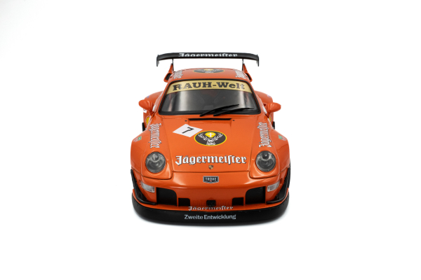 Solido 421186493 - 1:18 RWB BODYKIT JÄGERMEISTER orange
