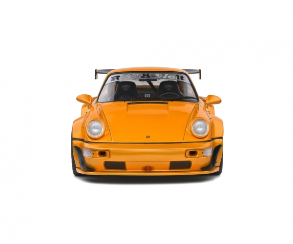 Solido 421181370 - 1:18 Porsche RWB 964 HIBIKI orange