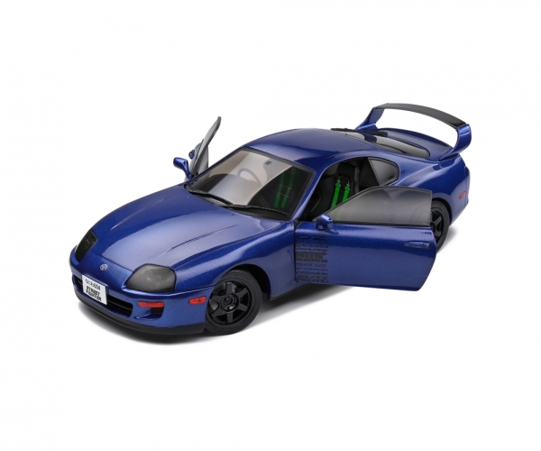 Solido 421182790 - 1:18 Toyota Supra MK4 A80 blau