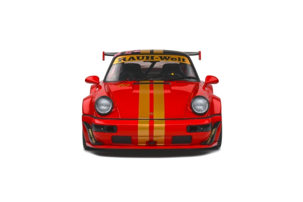 Solido 421182940 - 1:18 Porsche RWB Red Saduka, RAUH-WELT