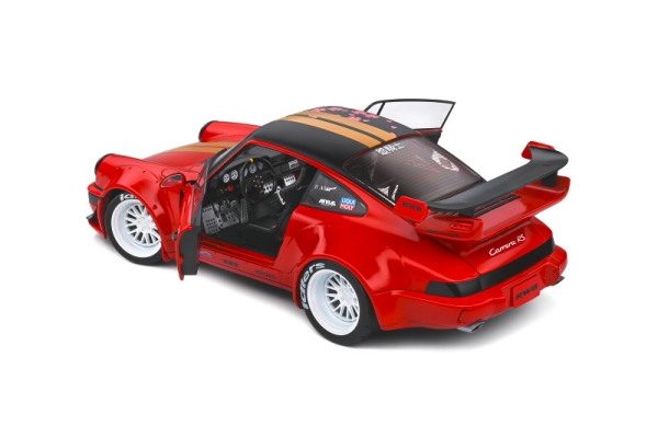 Solido 421182940 - 1:18 Porsche RWB Red Saduka, RAUH-WELT