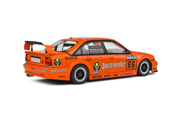 Solido 421183420 - 1:18 Opel Omega 500 DTM #66 Jägermeister, orange