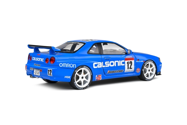 Solido 421183720 - 1:18 Nissan Skyline GT-R (R34) Streetfighter #12 CALSONIC TRIBUTE 2000