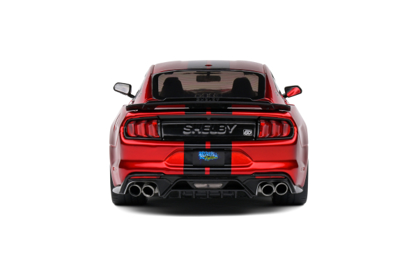 Solido 421185914 - 1:18 Shelby Mustang GT500KR – Red / Black Stripes – 2023, S1805914
