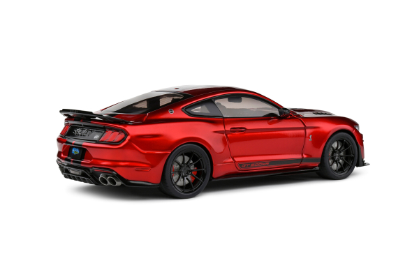 Solido 421185914 - 1:18 Shelby Mustang GT500KR – Red / Black Stripes – 2023, S1805914