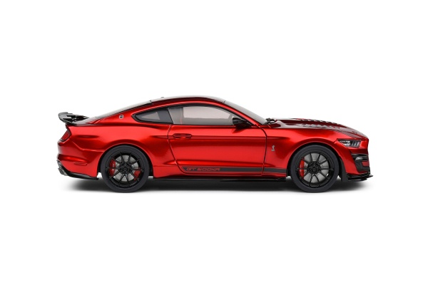 Solido 421185914 - 1:18 Shelby Mustang GT500KR – Red / Black Stripes – 2023, S1805914