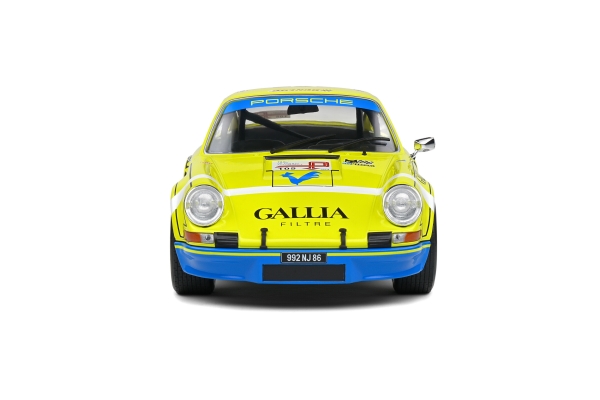 Solido 421185960 - 1:18 Porsche 911 Carrera RS Coupe 2.7 #105 Rally Tour De France 1973 gelb