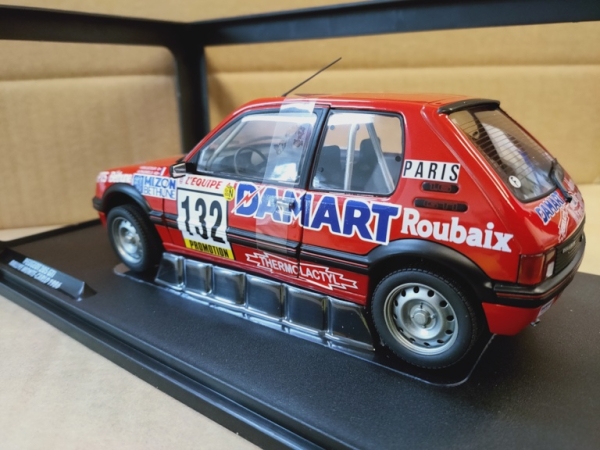 Solido 421186220 - 1:18 Peugeot 205 1.6 GTi #132 Rally Montecarlo 1986