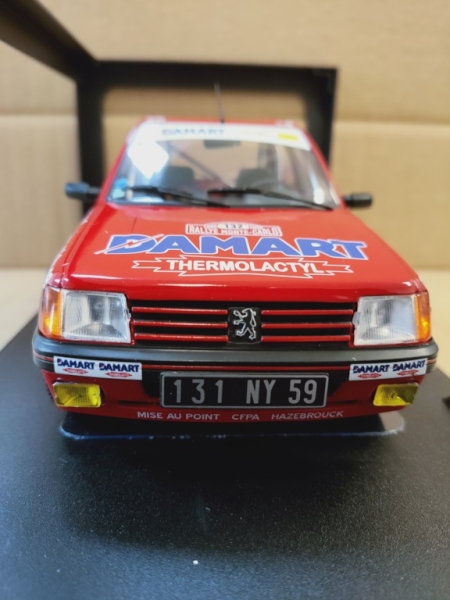 Solido 421186220 - 1:18 Peugeot 205 1.6 GTi #132 Rally Montecarlo 1986