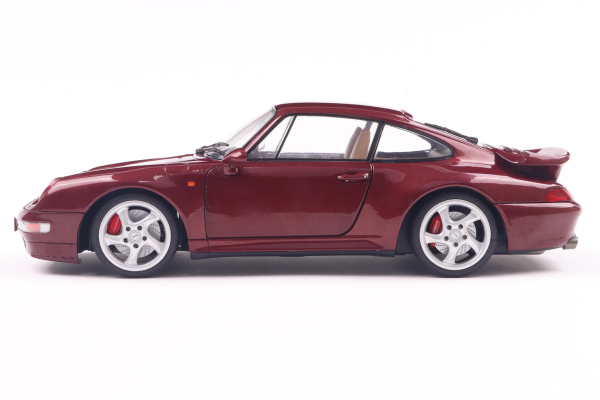 Solido 421186343 - 1:18 Porsche 911 (993) Turbo Coupé 1993 ARENA RED