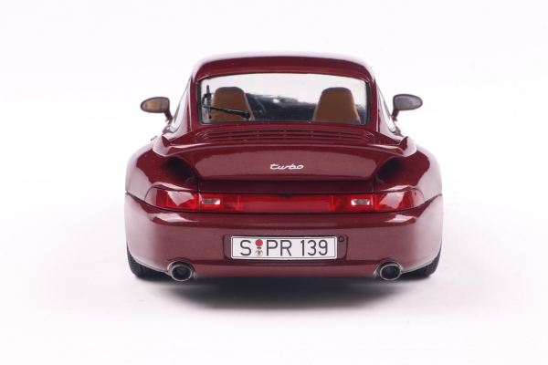 Solido 421186343 - 1:18 Porsche 911 (993) Turbo Coupé 1993 ARENA RED