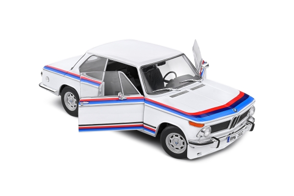 Solido 421186352 - 1:18 BMW 2002 TII Turbo Evocation 1971 weiß