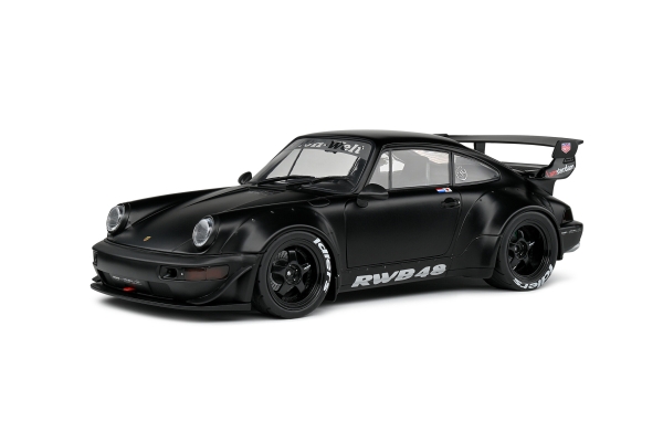 Solido 421186353 - 1:18 Porsche 911 964 RWB Bodykit DARTH VADER 2016 schwarz