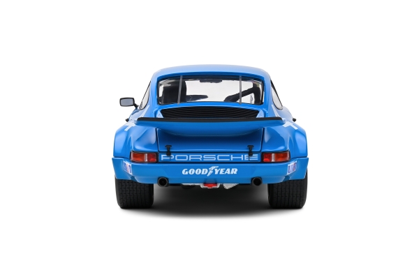 Solido 421186384 - 1:18 Porsche 911 IROC Riverside #4 Follmer 1974 blau