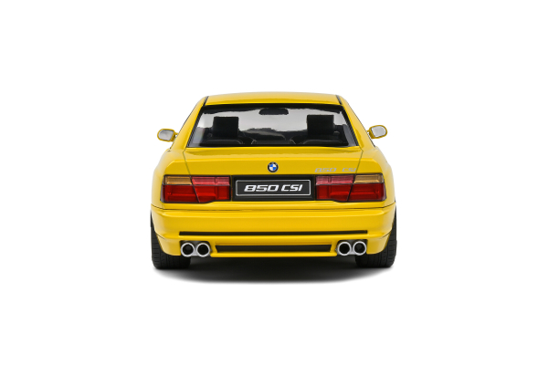 Solido 421186387 - 1:18 BMW 850 (E31) CSI 1990 gelb Dakar-Yellow