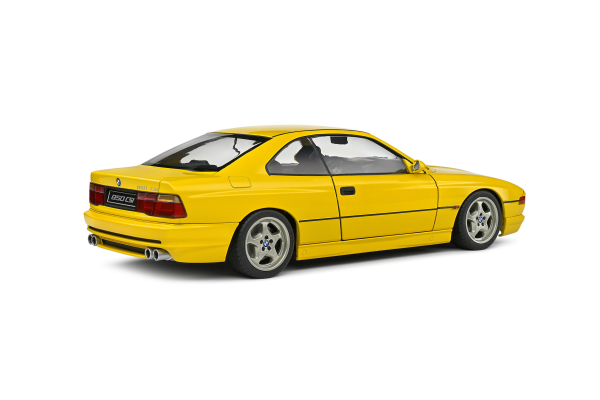 Solido 421186387 - 1:18 BMW 850 (E31) CSI 1990 gelb Dakar-Yellow