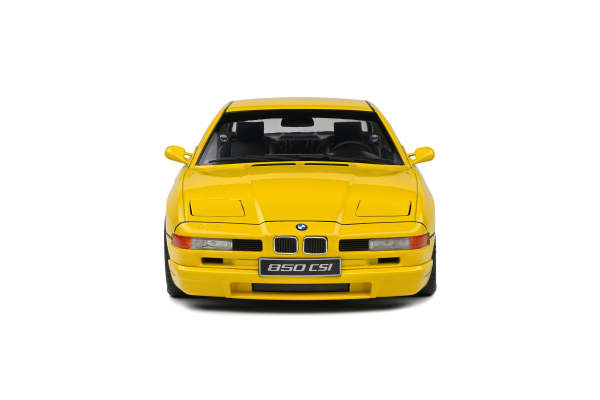 Solido 421186387 - 1:18 BMW 850 (E31) CSI 1990 gelb Dakar-Yellow