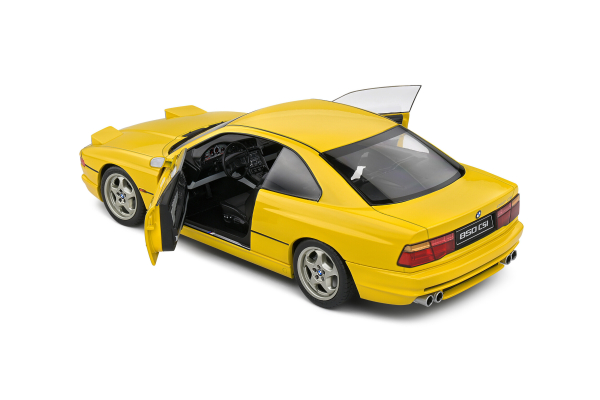 Solido 421186387 - 1:18 BMW 850 (E31) CSI 1990 gelb Dakar-Yellow