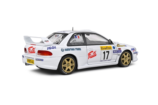 Solido 421186392 - 1:18 Subaru Impreza S5 WRC99 22B Rallye Monte Carlo 1999 #17 weiss